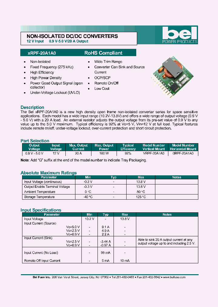 XRPF-20A1A0_693580.PDF Datasheet