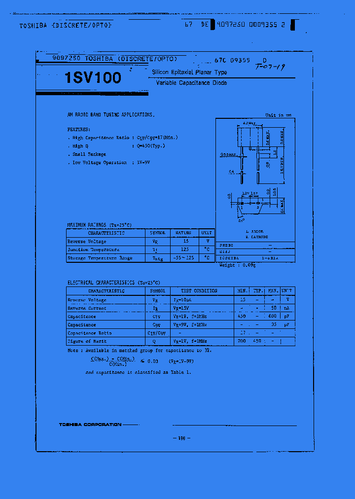 1SV100_1014005.PDF Datasheet