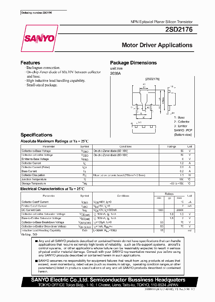 2SD2176_949207.PDF Datasheet