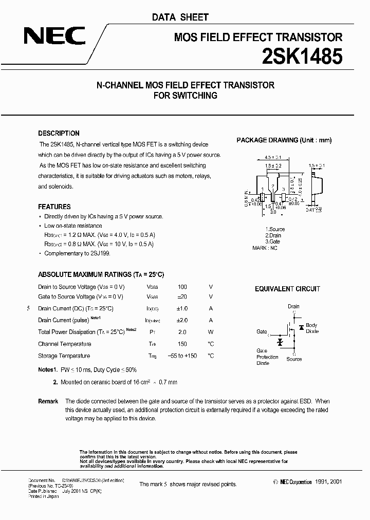 2SK1485-T1_792789.PDF Datasheet