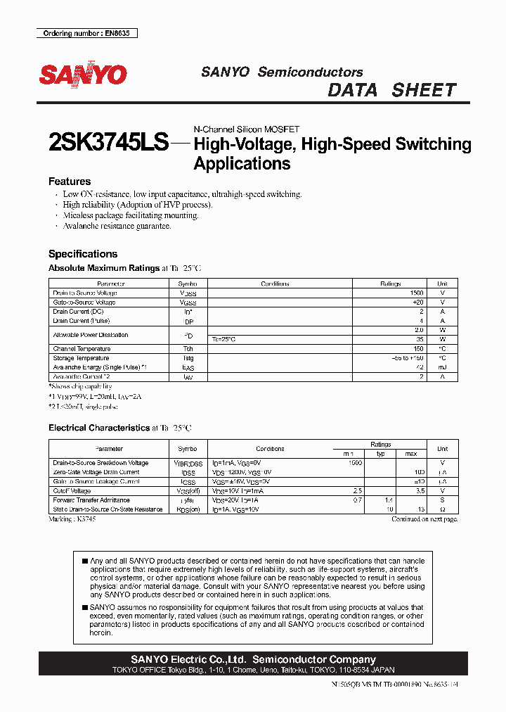 2SK3745LS_853216.PDF Datasheet