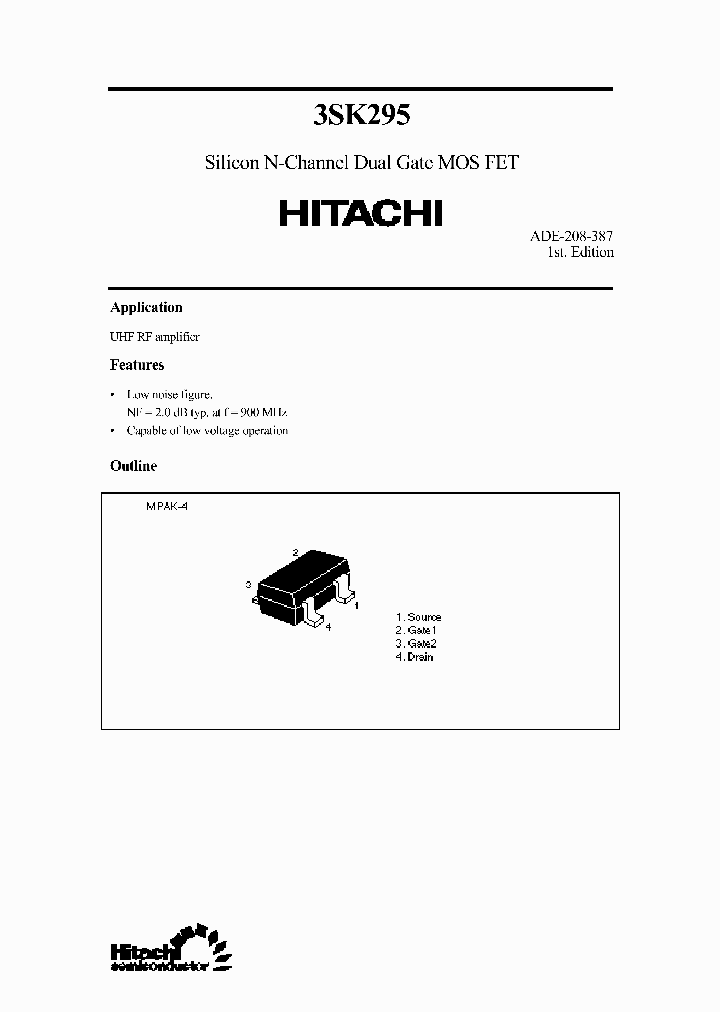 3SK295_935855.PDF Datasheet