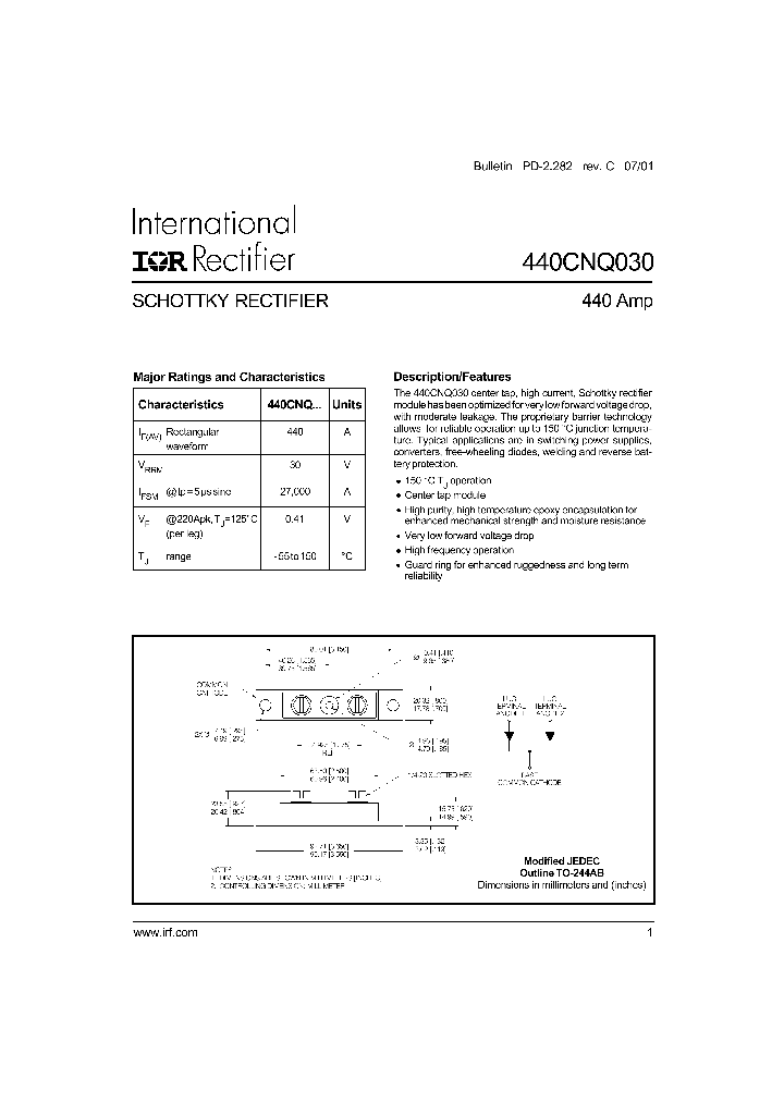 440CNQ030_952355.PDF Datasheet