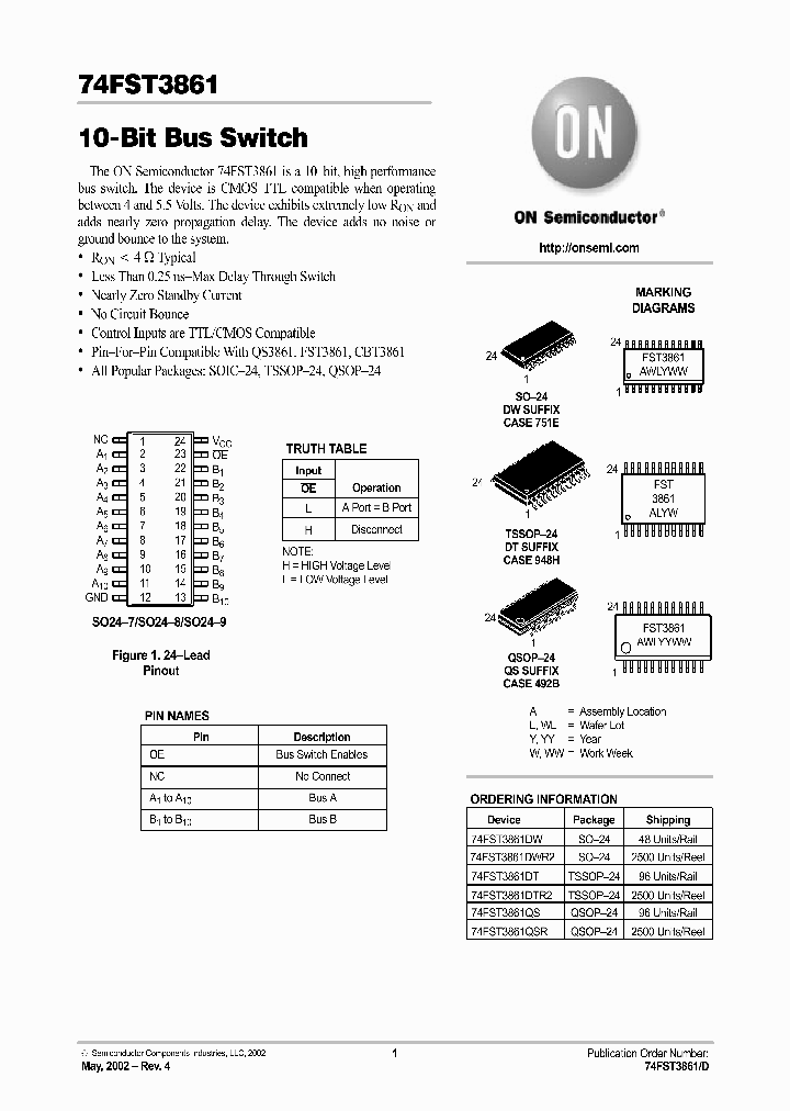 74FST3861-D_856797.PDF Datasheet