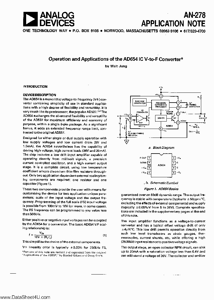 AN278_847480.PDF Datasheet Download --- IC-ON-LINE