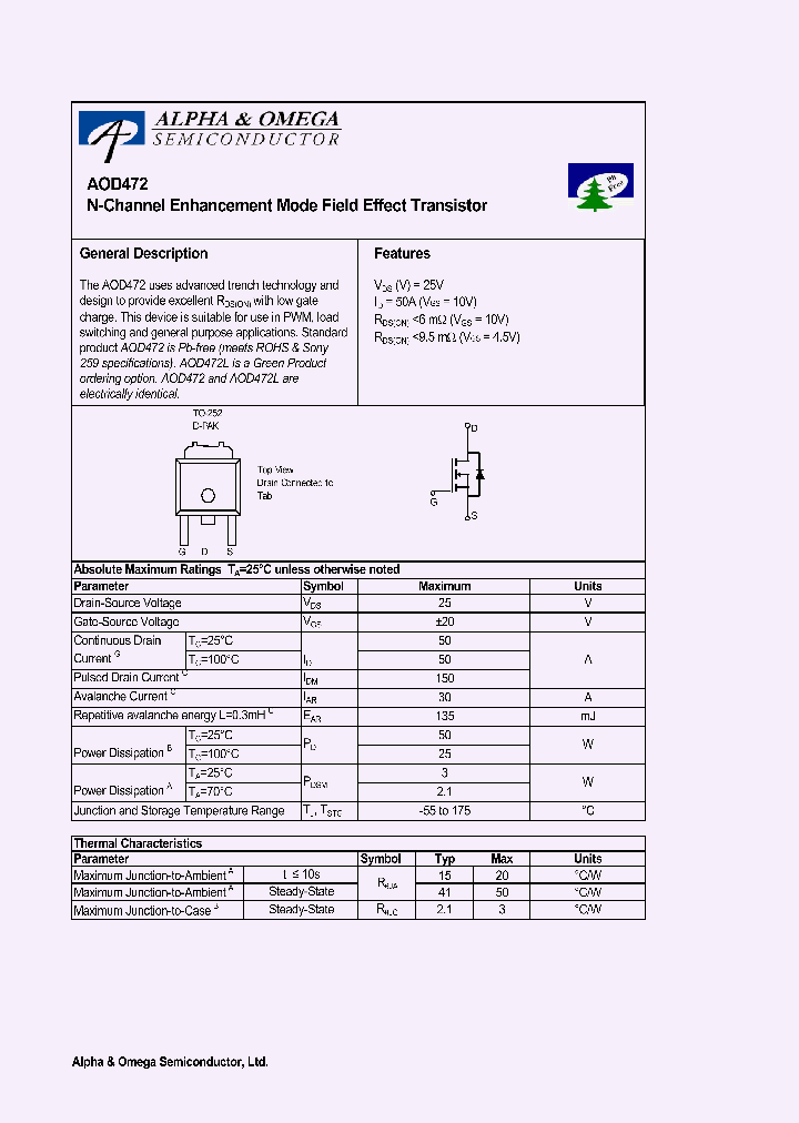 AOD472_1022362.PDF Datasheet