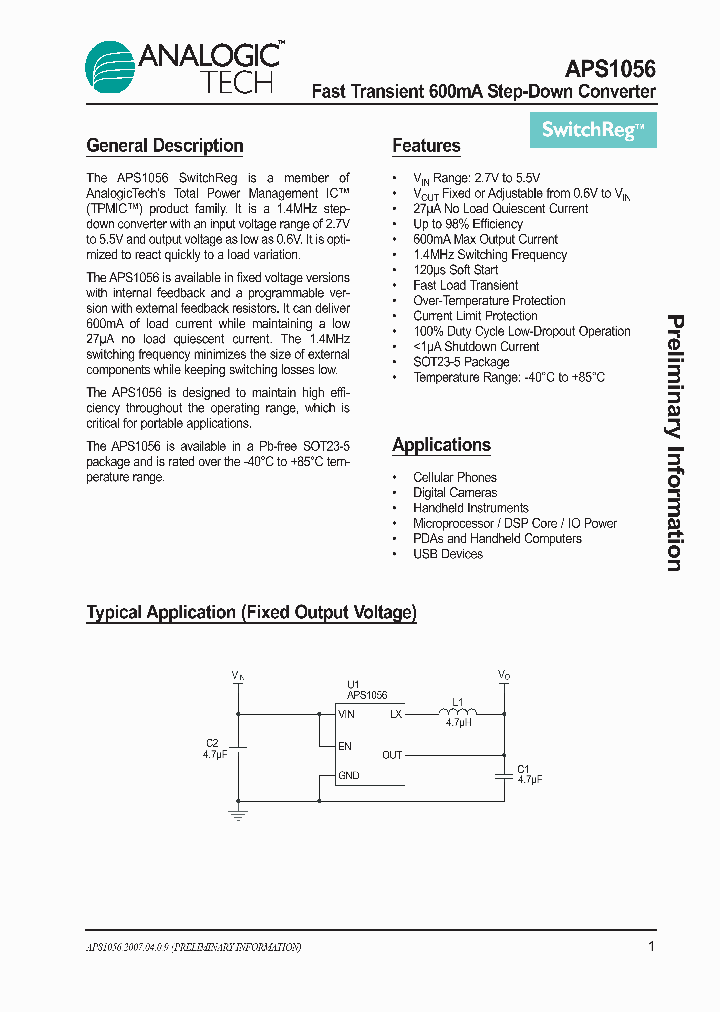 APS1056IGV-06-T1_955720.PDF Datasheet