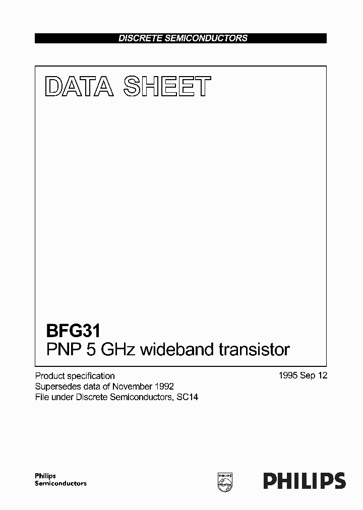 BFG31_1022648.PDF Datasheet
