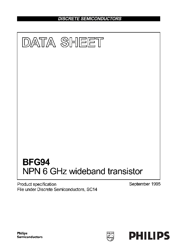 BFG94CNV2_976035.PDF Datasheet