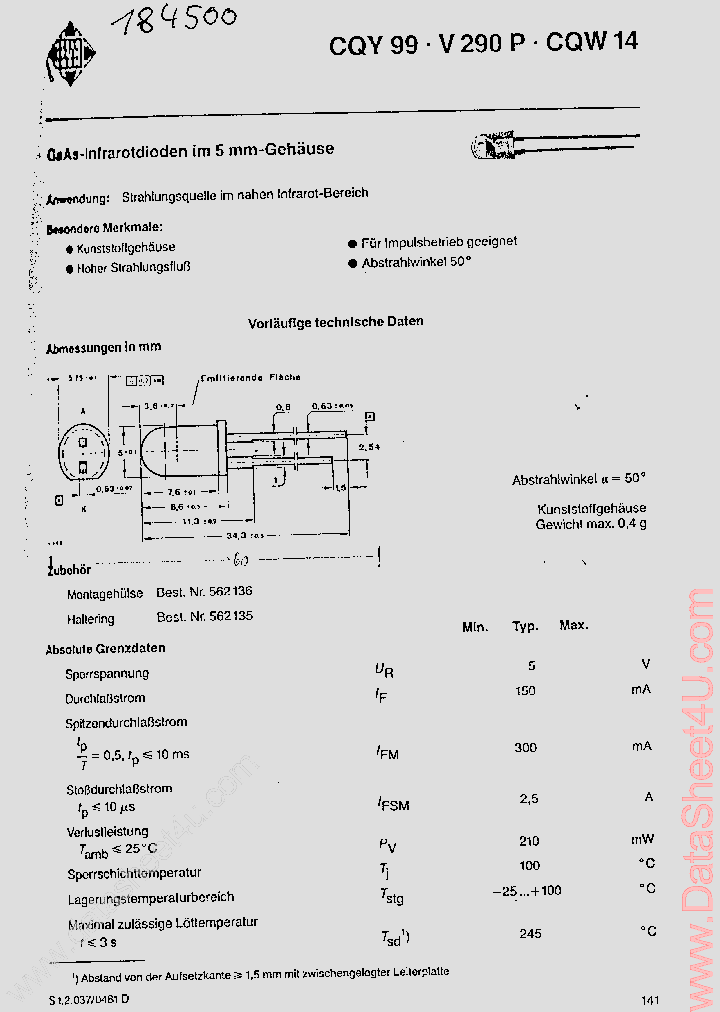 CQY99_809937.PDF Datasheet