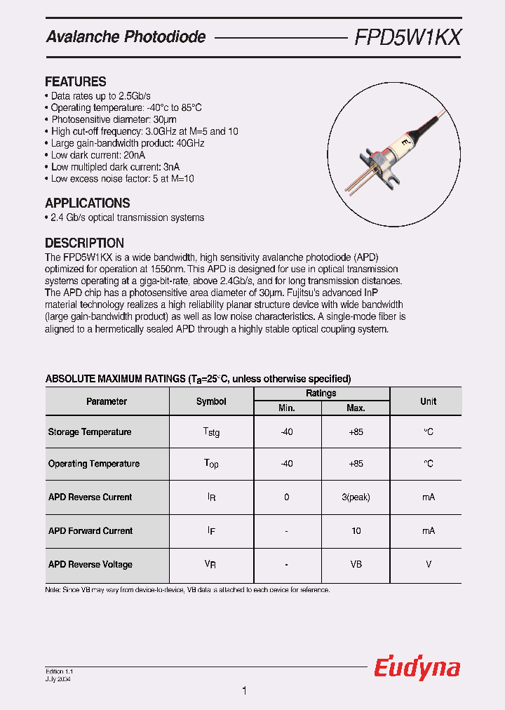 FPD5W1KX_611356.PDF Datasheet Download