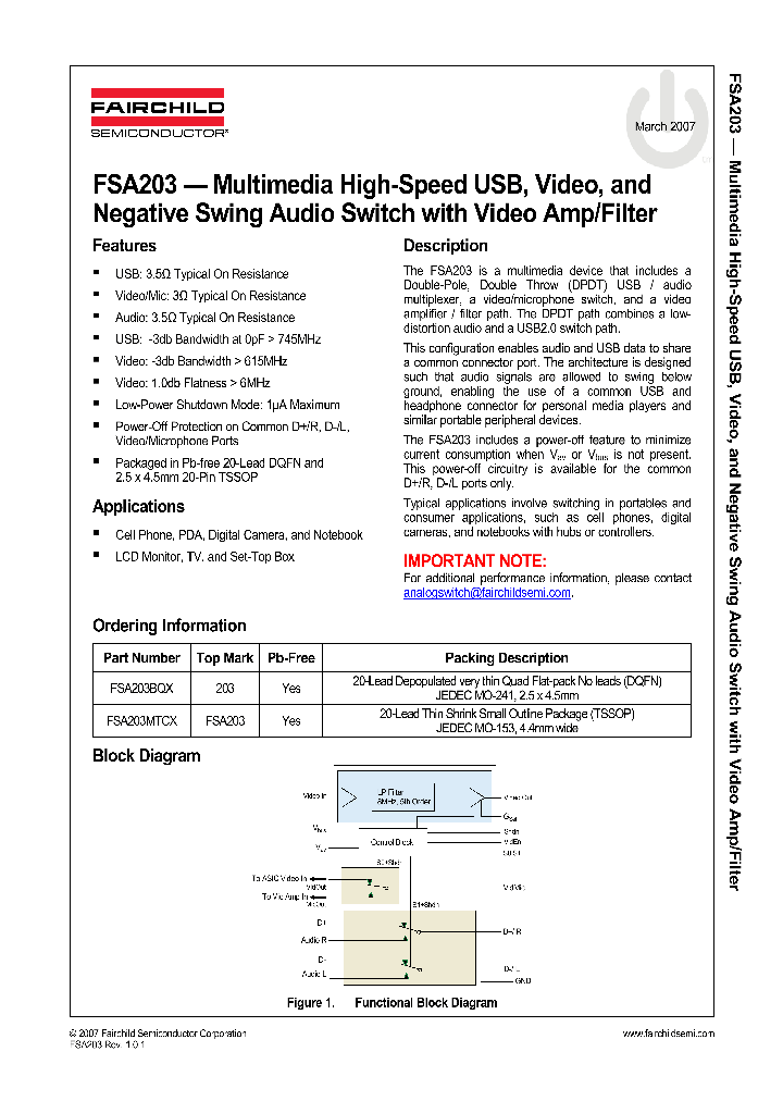 FSA203_951086.PDF Datasheet