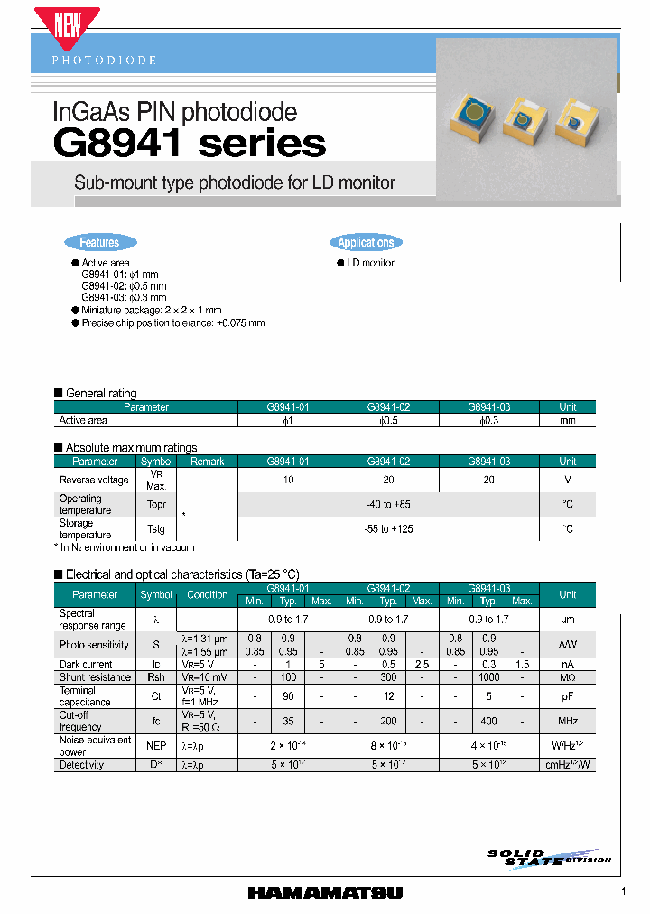 G8941_909213.PDF Datasheet