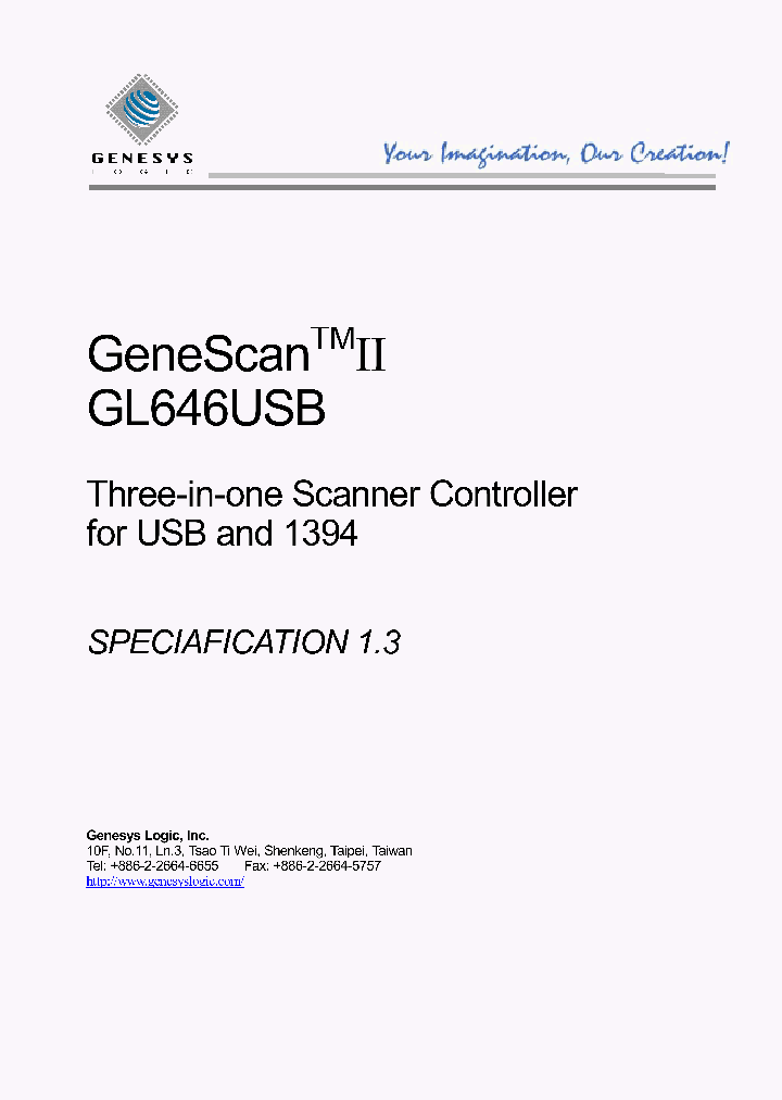 GL646_833184.PDF Datasheet Download