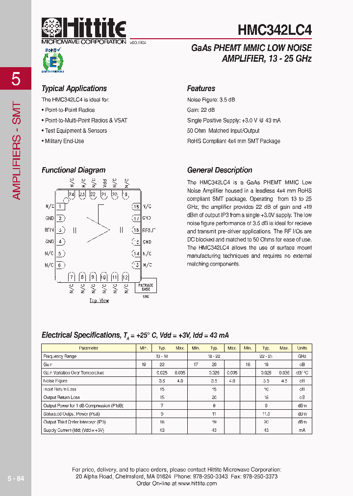 HMC342LC4_618556.PDF Datasheet