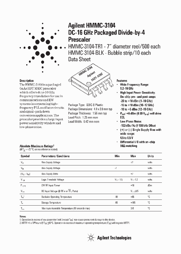 HMMC-3104_611974.PDF Datasheet