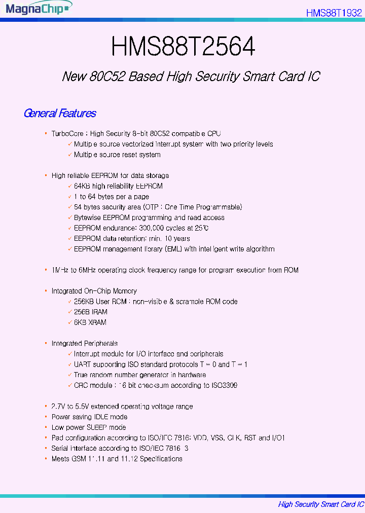 HMS88T2564_683302.PDF Datasheet