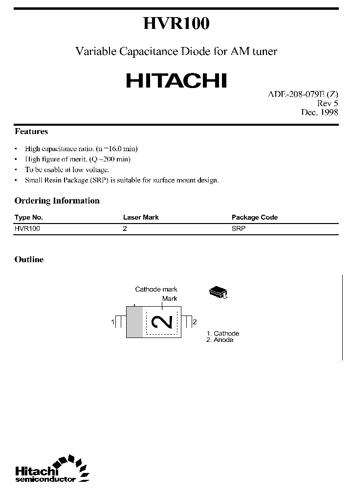 HVR100_929300.PDF Datasheet