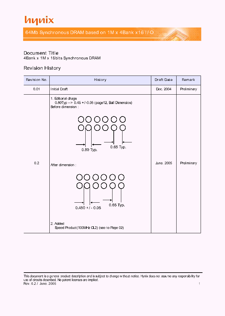 HY5V66EF6_728734.PDF Datasheet