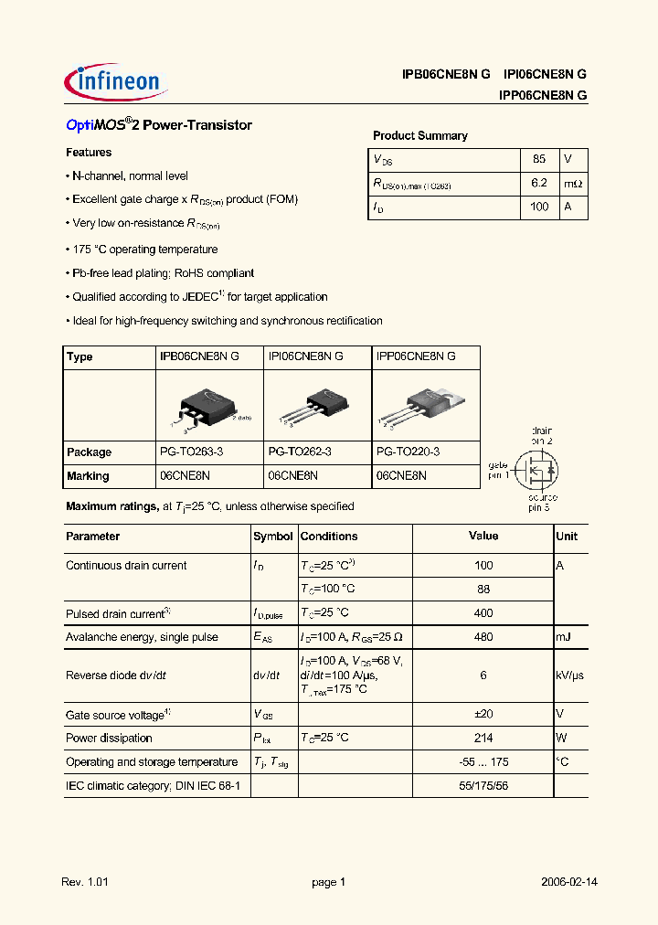 IPB06CNE8NG_657786.PDF Datasheet