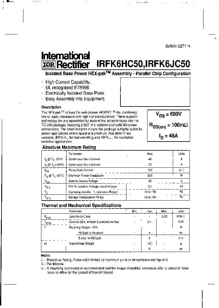 IRFK6HC50_773315.PDF Datasheet