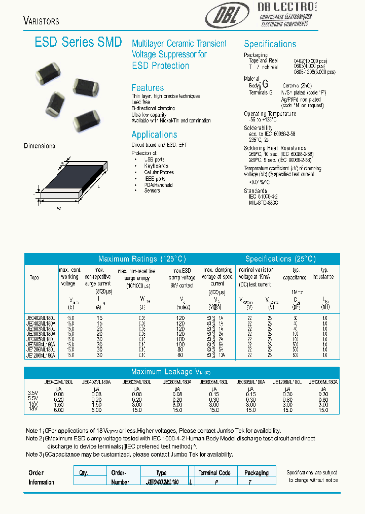 JE0603ML180A_653503.PDF Datasheet