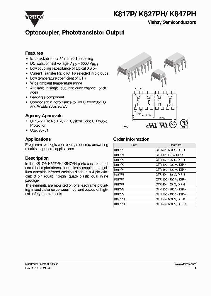 K817P_603797.PDF Datasheet