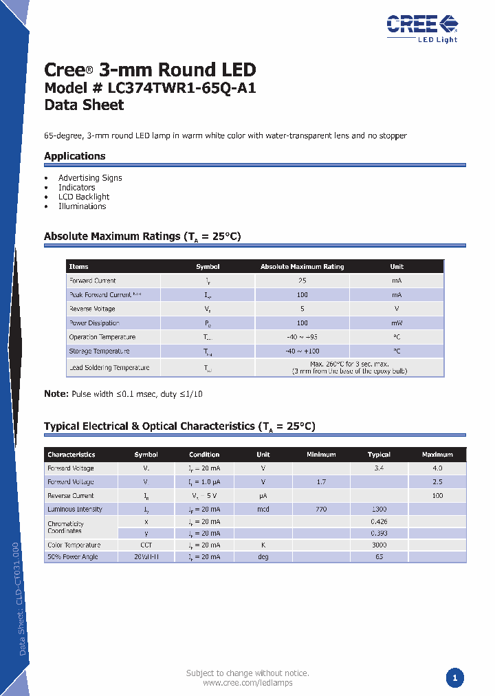 LC374TWR1-65Q-A1_939591.PDF Datasheet