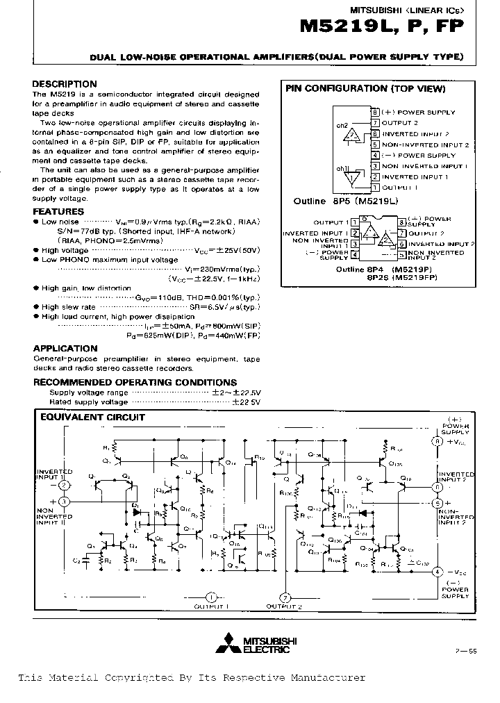 M5219FP_717180.PDF Datasheet