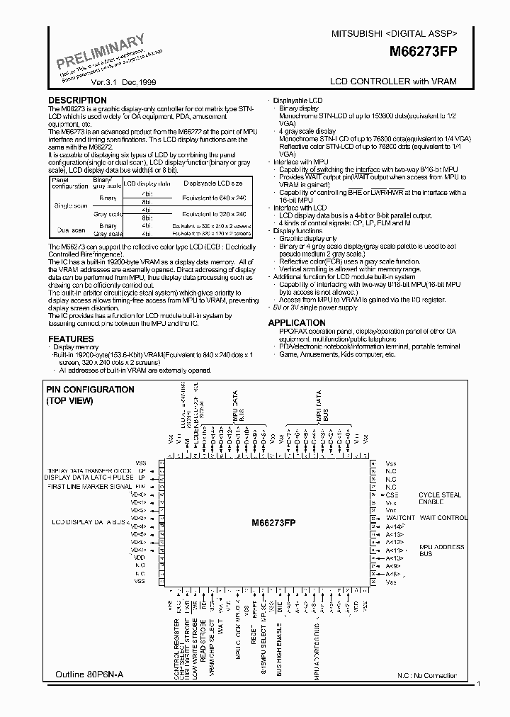 M66273FP_885749.PDF Datasheet