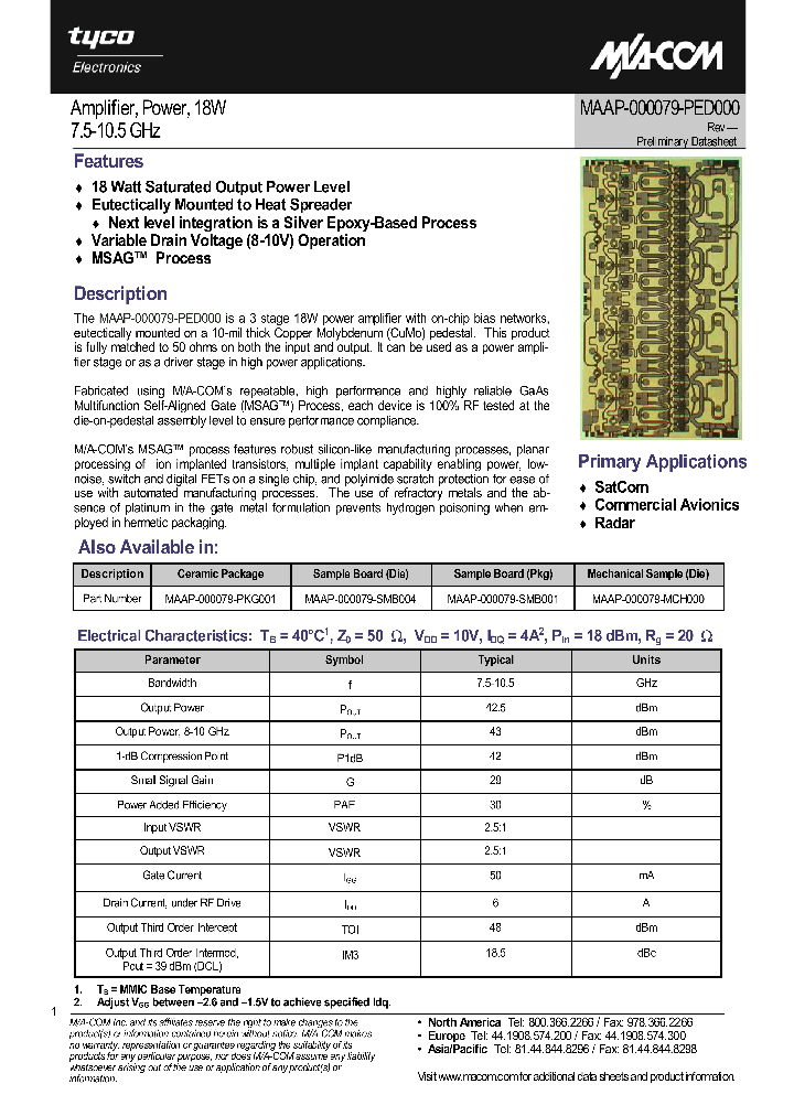 MAAP-000079-PKG001_1022439.PDF Datasheet