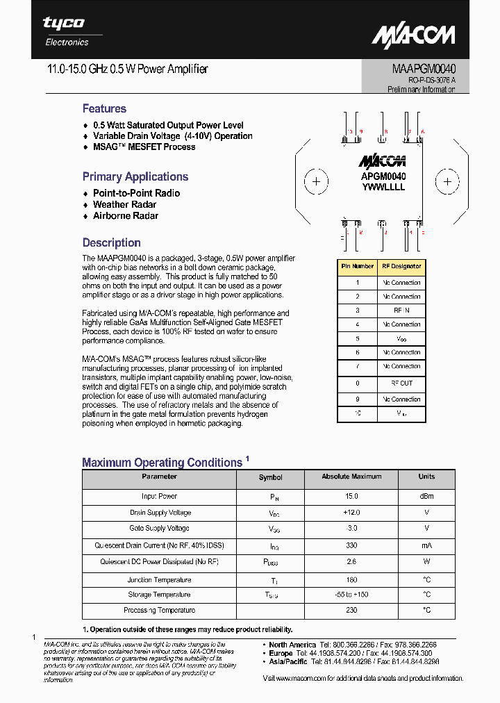 MAAPGM0040_614680.PDF Datasheet