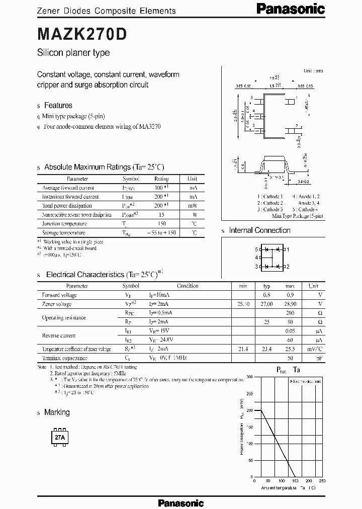 MAZK270D_800507.PDF Datasheet