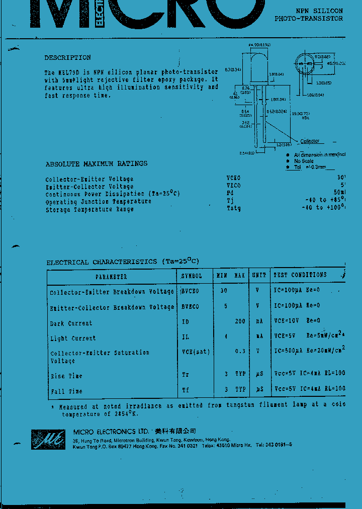 MEL79D_839356.PDF Datasheet