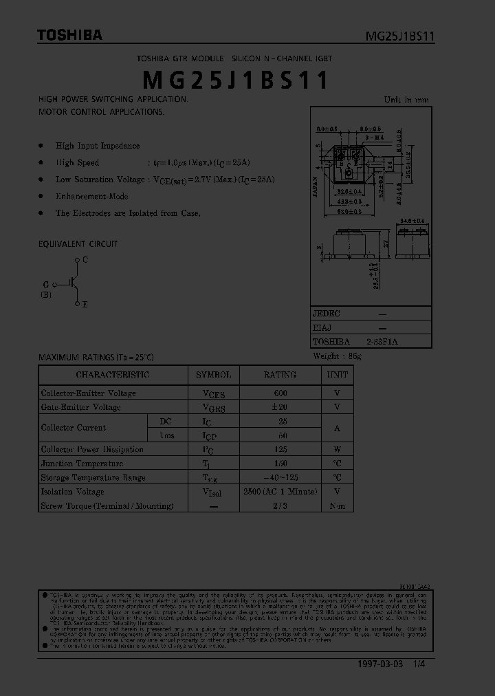 MG25J1BS11_875040.PDF Datasheet