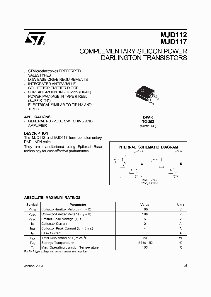 MJD11202_708292.PDF Datasheet