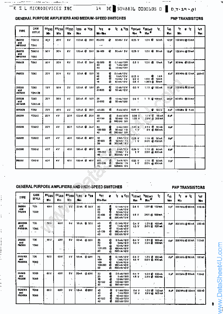 MPS3639_946340.PDF Datasheet