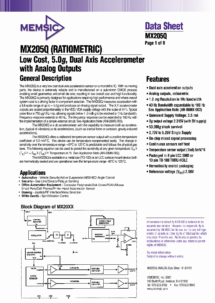 MX205Q_1018778.PDF Datasheet