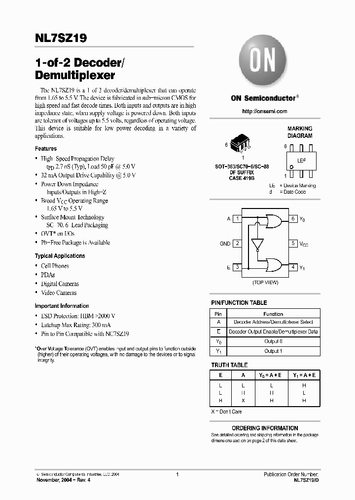 NL7SZ19DFT2_708076.PDF Datasheet