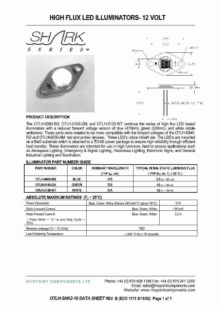 OTLH-0100-GN_678618.PDF Datasheet