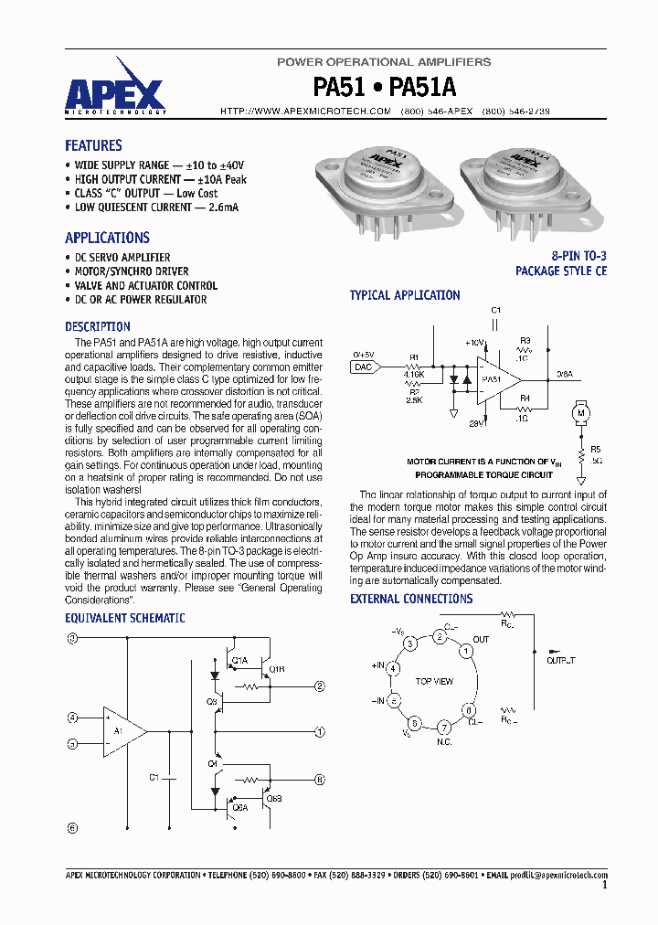 PA51_813928.PDF Datasheet