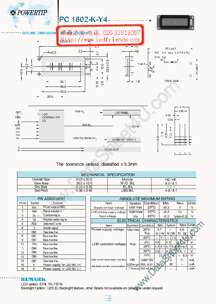 PC1602KY4_950855.PDF Datasheet