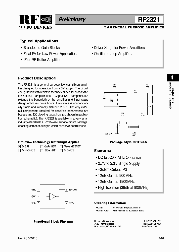 RF2321_790113.PDF Datasheet