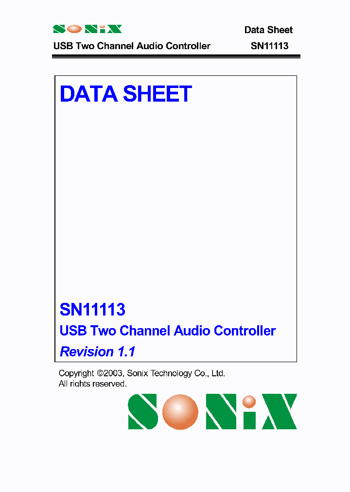 SN111131_1017812.PDF Datasheet