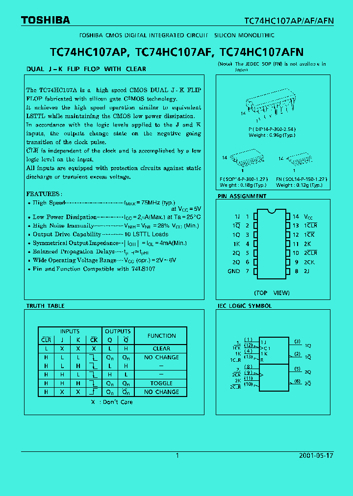 TC74HC107AP_809743.PDF Datasheet