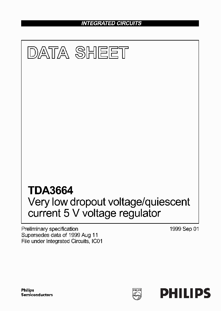 TDA3664AT_796161.PDF Datasheet Download --- IC-ON-LINE