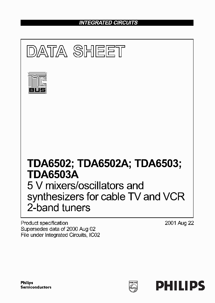 TDA6503ATSC1_821207.PDF Datasheet