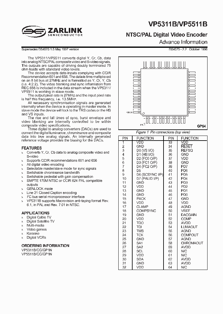 VP5311BCG_923516.PDF Datasheet