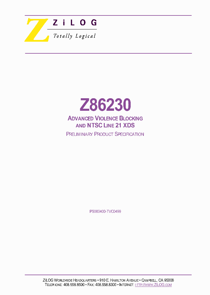 Z86230_1017203.PDF Datasheet