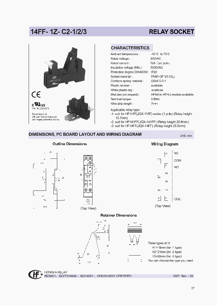 14FF-1Z-C2-3_1190908.PDF Datasheet